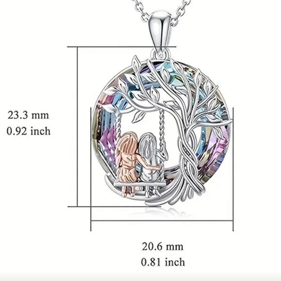 Sisters Tree of Life necklace - Picture 3 of 5